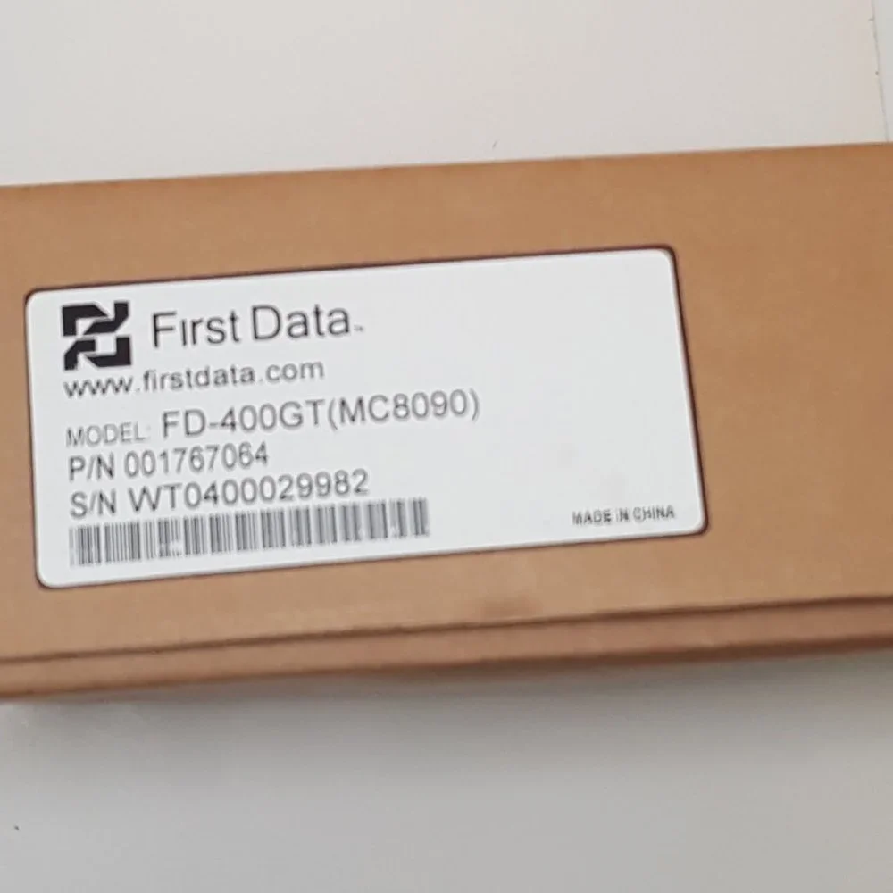 New In Box First Data FD 400GT ( MC8090 ) Credit Card Reader